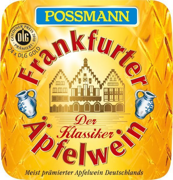 Possmann Frankfurter Äpfelwein - Der Klassiker - - Glas (Mehrweg)